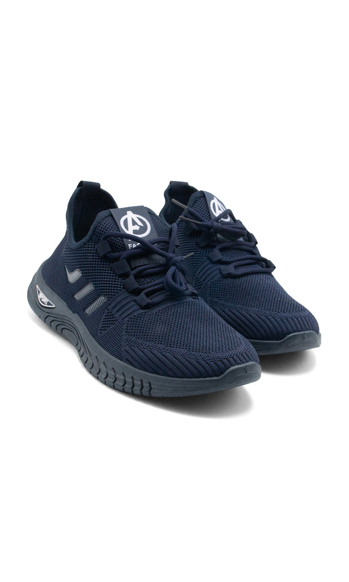 Sneakers Navy Blue Air Cooled Sneakers for Men - FITSY