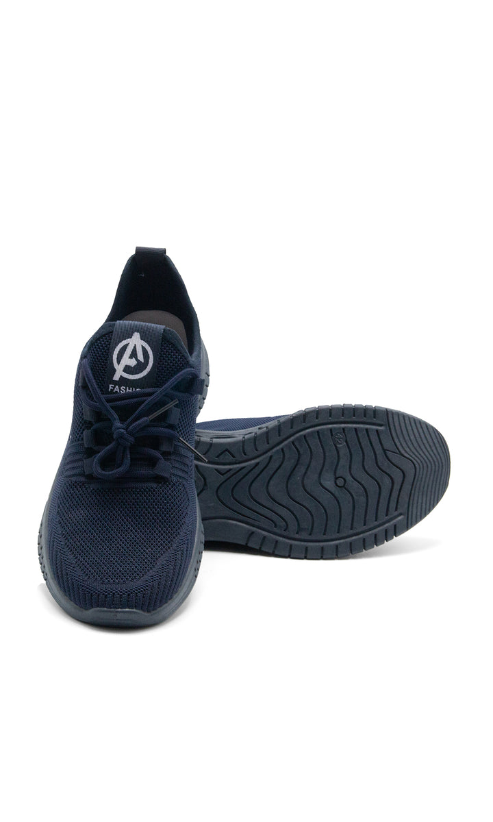Sneakers Navy Blue Air Cooled Sneakers for Men - FITSY