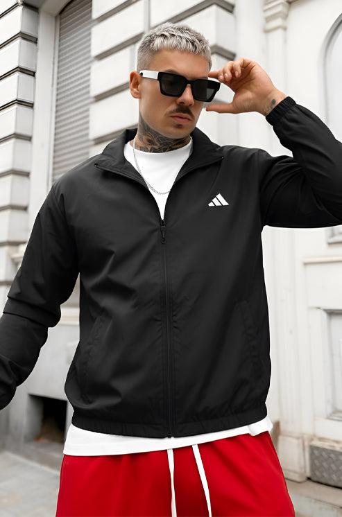 Adi Wind Breaker Jacket - Black